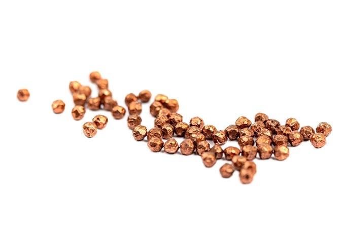 Copper shot blasting media