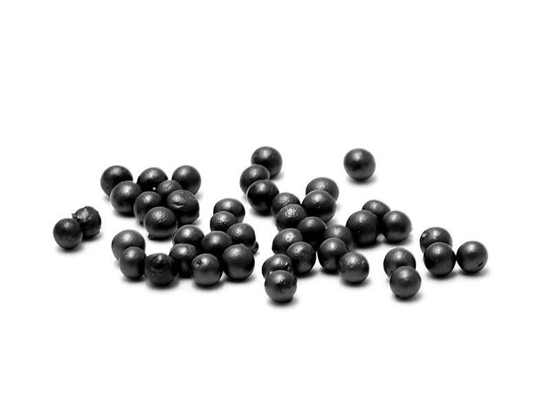 Hardened steel shot blasting media